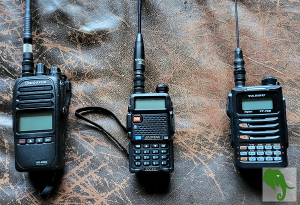 Need an FRN from the FCC in order to operate this GMRS or these 2 HAM HTs